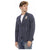 Classic Button-Front Jacket with Front Pockets 48 IT Men