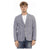 Classic Button Closure Fabric Jacket with Front Pockets 50 IT Men