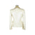 Classic Double-Breasted Sequin Jacket with Pointed Collar and Front Pockets 40 IT Women