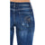 Worn Wash Skinny Denim Jeans with Multi-Pockets W26 US Women