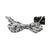 100% Authentic Dolce &amp; Gabbana Bow Tie One Size Men