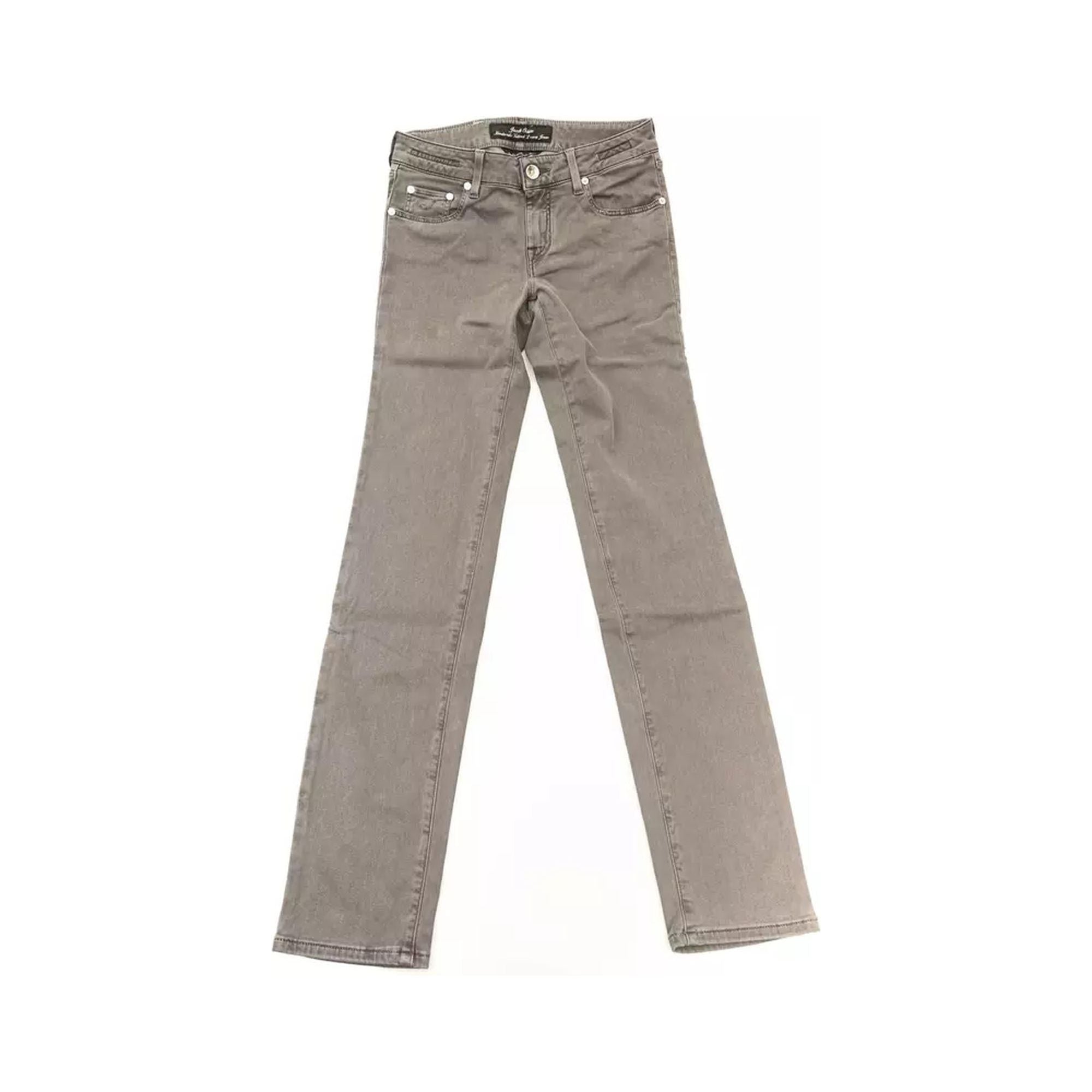 Vintage Style 5-Pocket Jeans with Logo Details W25 US Women