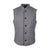 Woven Wool and Cashmere Vest with Button Closure and Multiple Pockets 48 IT Men