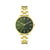 Classic Gold Metal Analog Womens Quartz Watch One Size Women