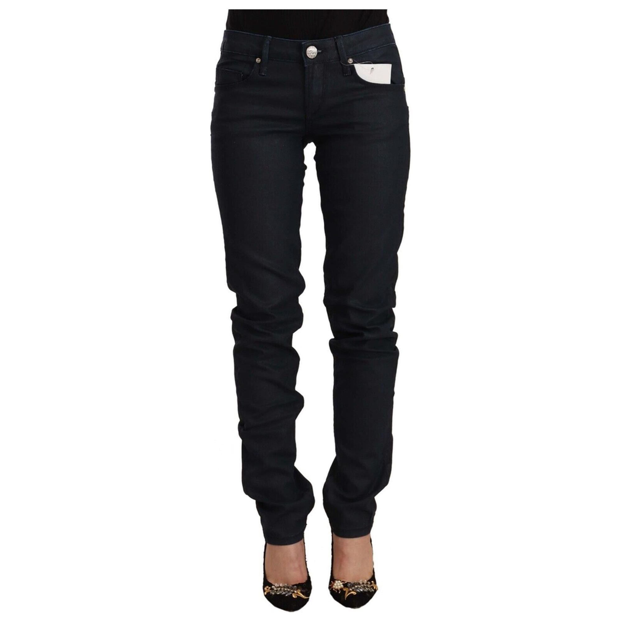 Authentic ACHT Slim Fit Jeans with Zipper Closure W25 US Women