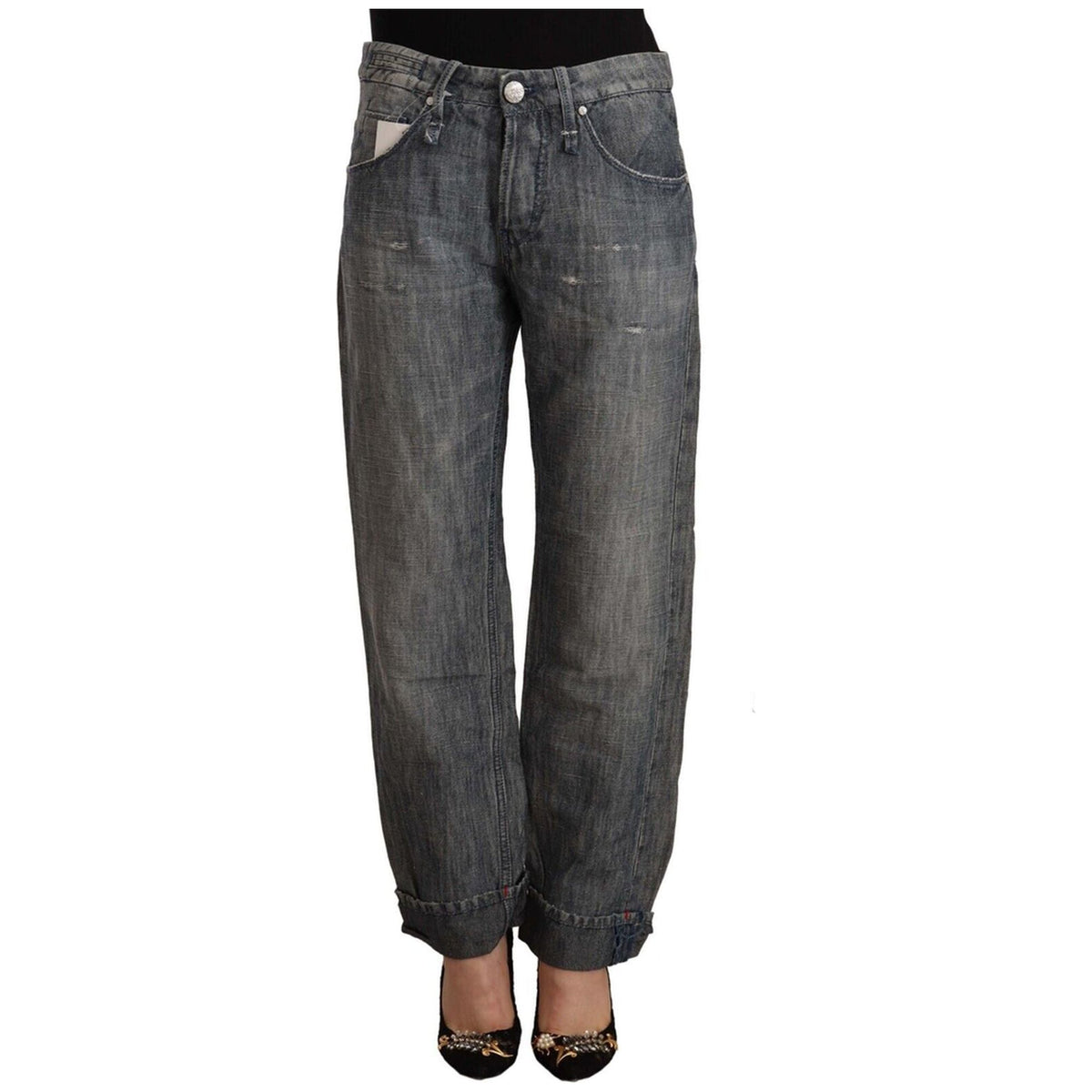 Authentic ACHT Mid Waist Straight Cut Jeans