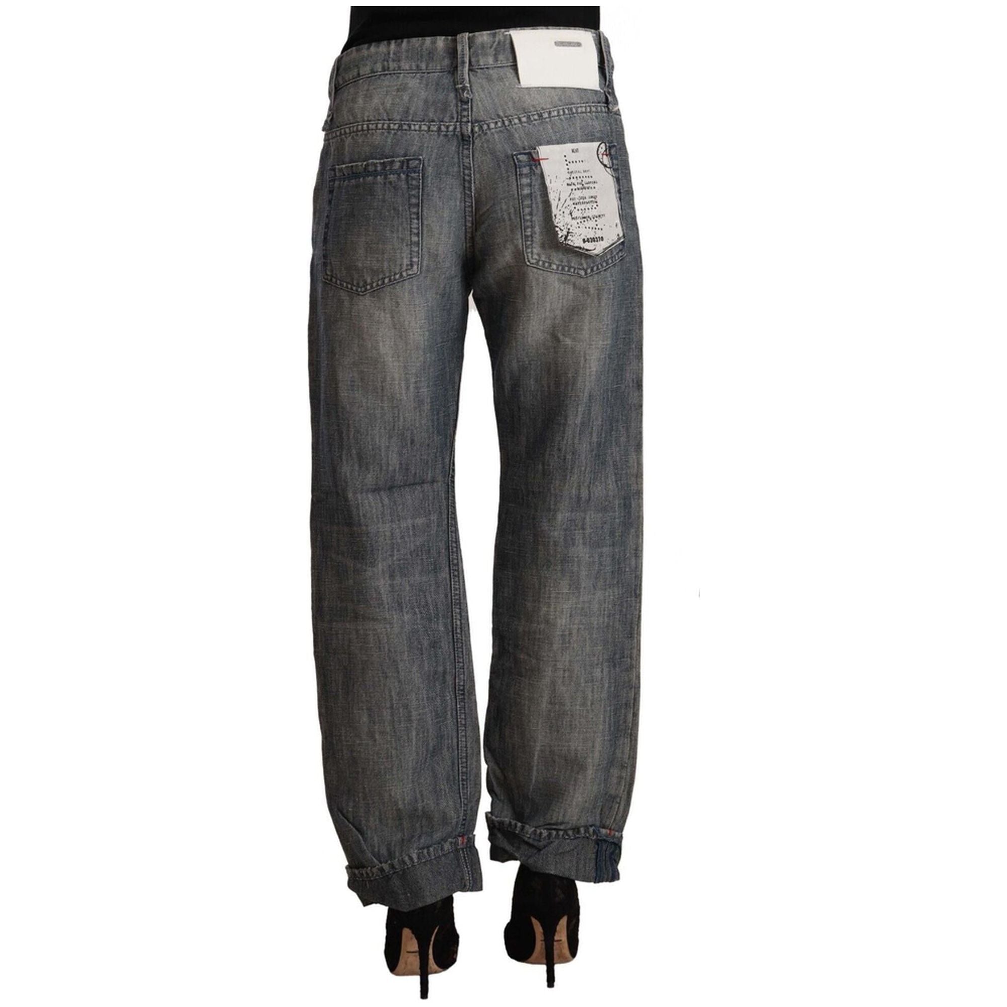 Authentic ACHT Mid Waist Straight Cut Jeans