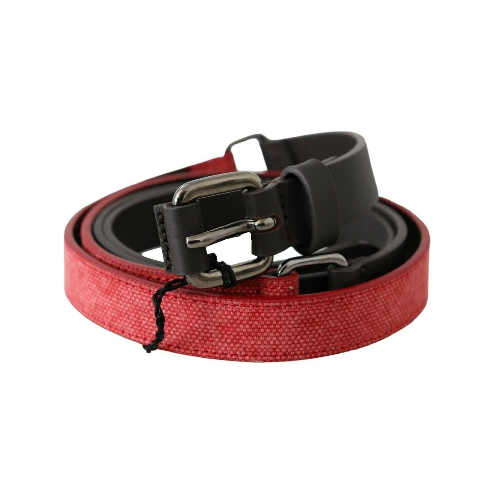 CNC Costume National Fashion Belt with Metal-tone Hardware 85 cm Women