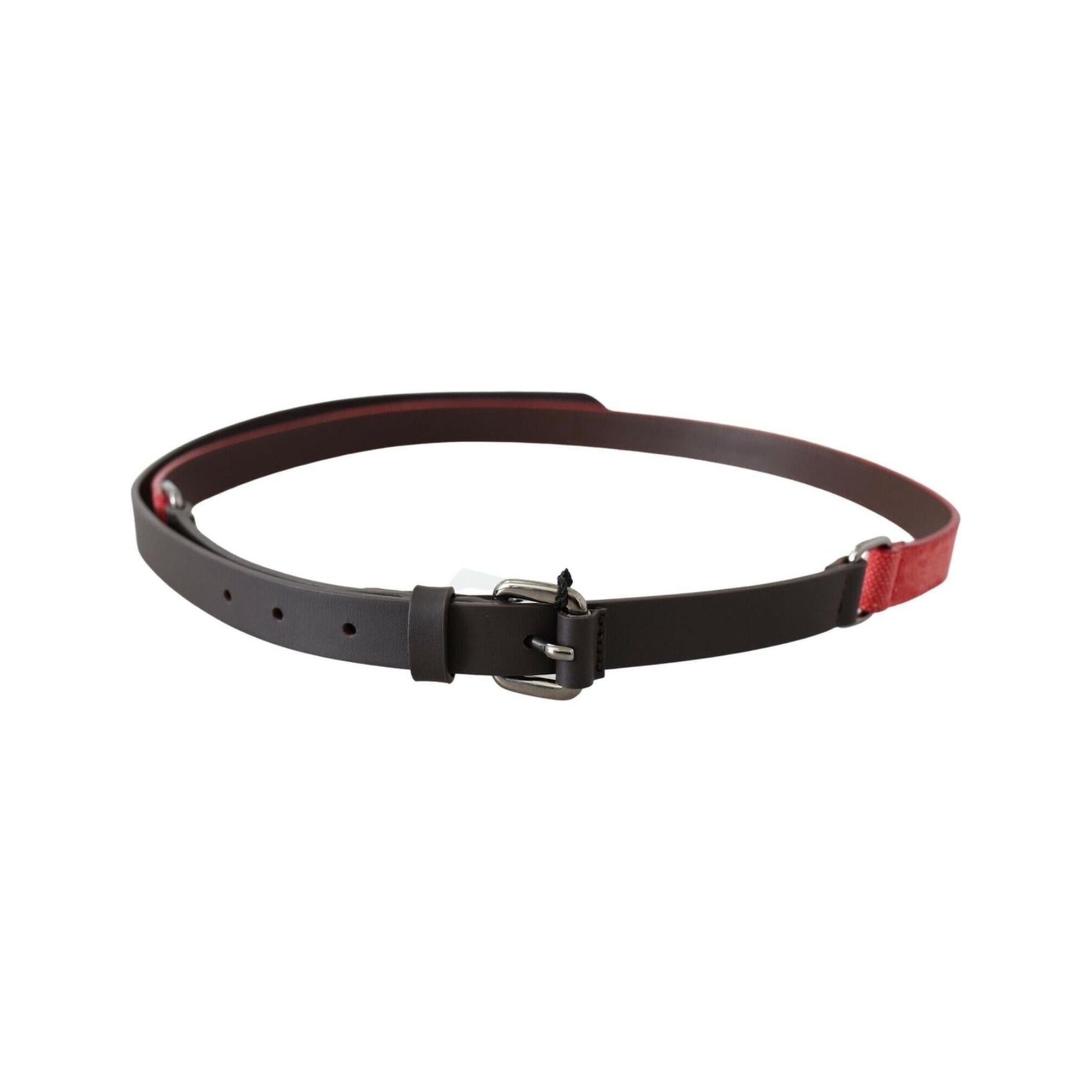 CNC Costume National Fashion Belt with Metal-tone Hardware 85 cm Women