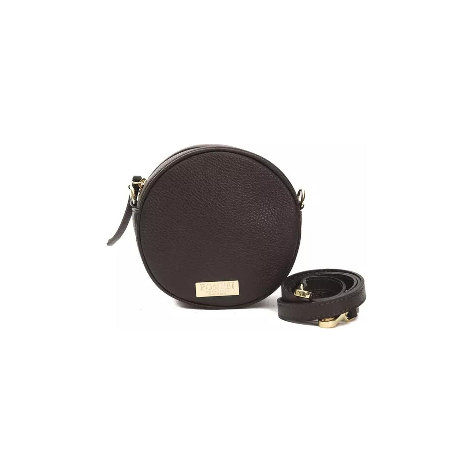 Small Oval Crossbody Bag with Dustbag Included and Visible Logo One Size Women