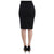 Authentic GF Ferre Pencil Skirt with Logo Details 44 IT Women