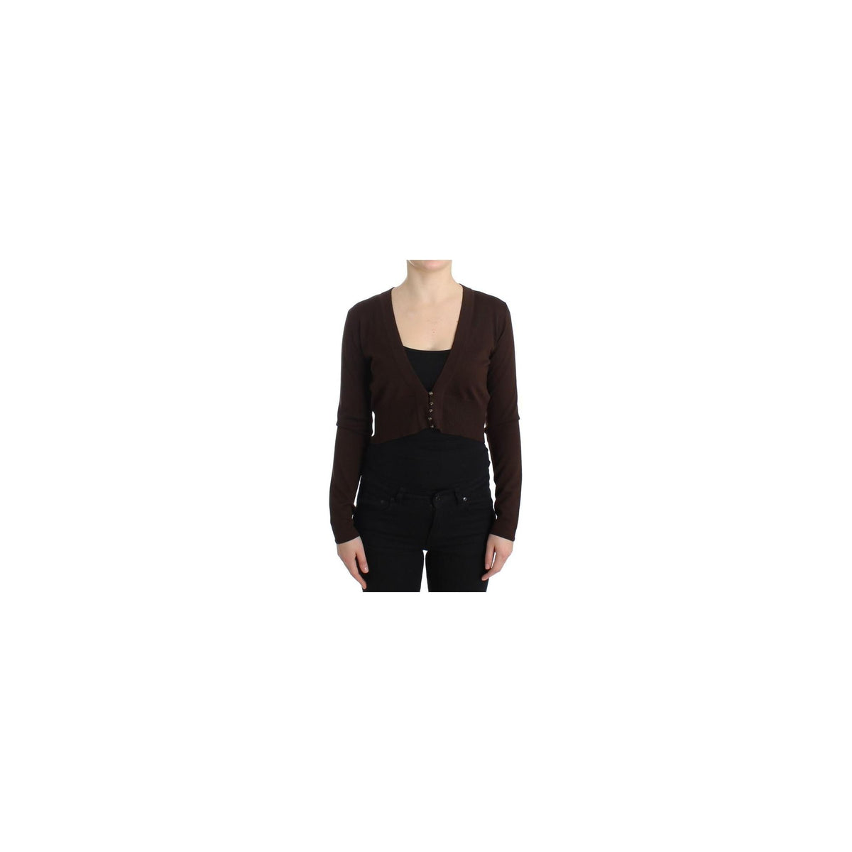 Class Roberto Cavalli Cropped Cardigan