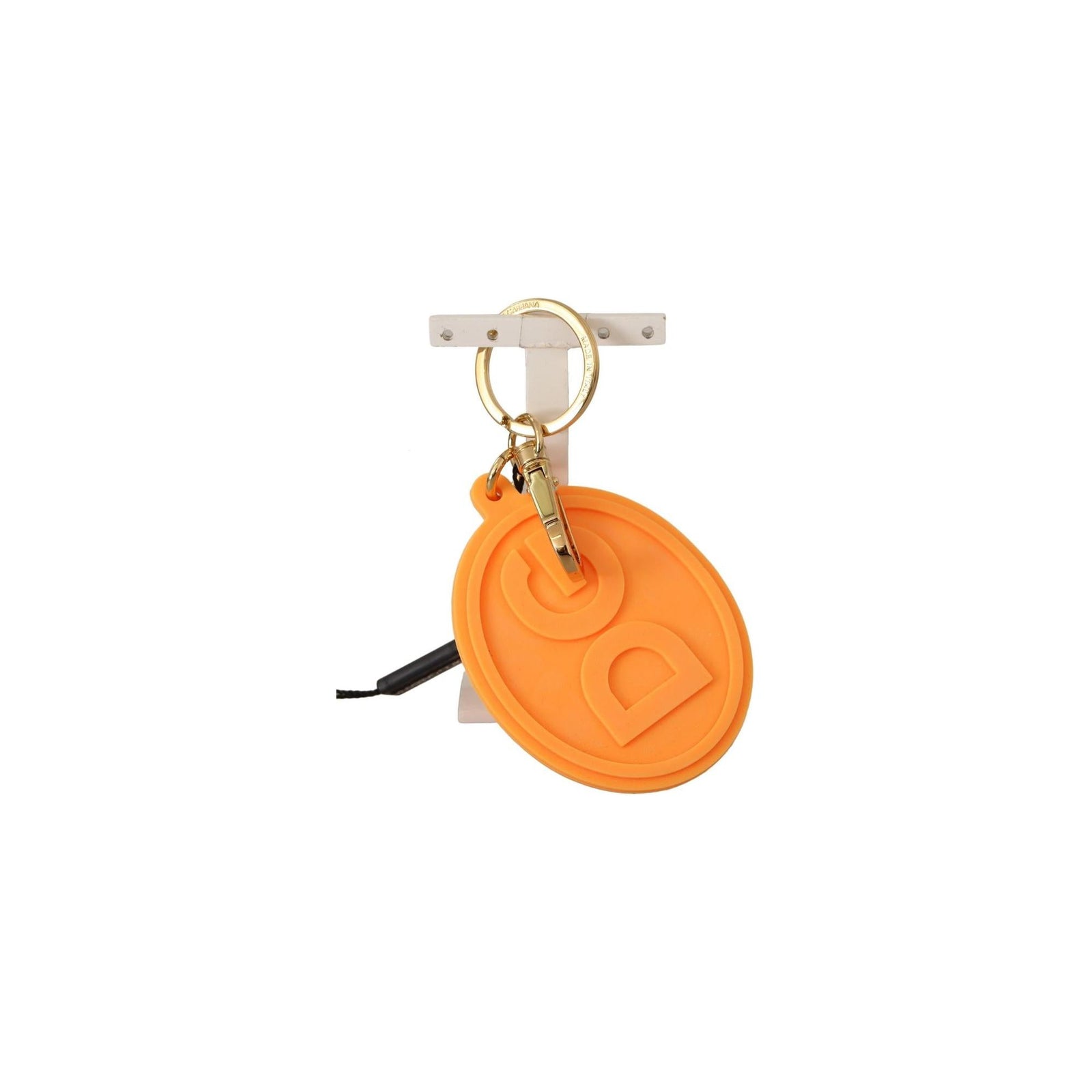 Dolce &amp; Gabbana Keychains &amp; Bag Charms with Logo Engraved Metal Hardware One Size Men