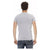 Short Sleeve Round Neck T-shirt with Front Print L Men