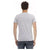 Short Sleeve Round Neck T-shirt with Front Print L Men