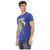 Short Sleeve T-shirt with Front Print 3XL Men