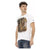 Short Sleeve T-shirt with Front Print 3XL Men