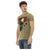 Short Sleeve T-shirt with Front Print 3XL Men