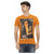 Short Sleeve T-shirt with Front Print 3XL Men