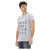 Short Sleeve Round Neck T-shirt with Front Print L Men