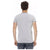 Short Sleeve Round Neck T-shirt with Front Print L Men