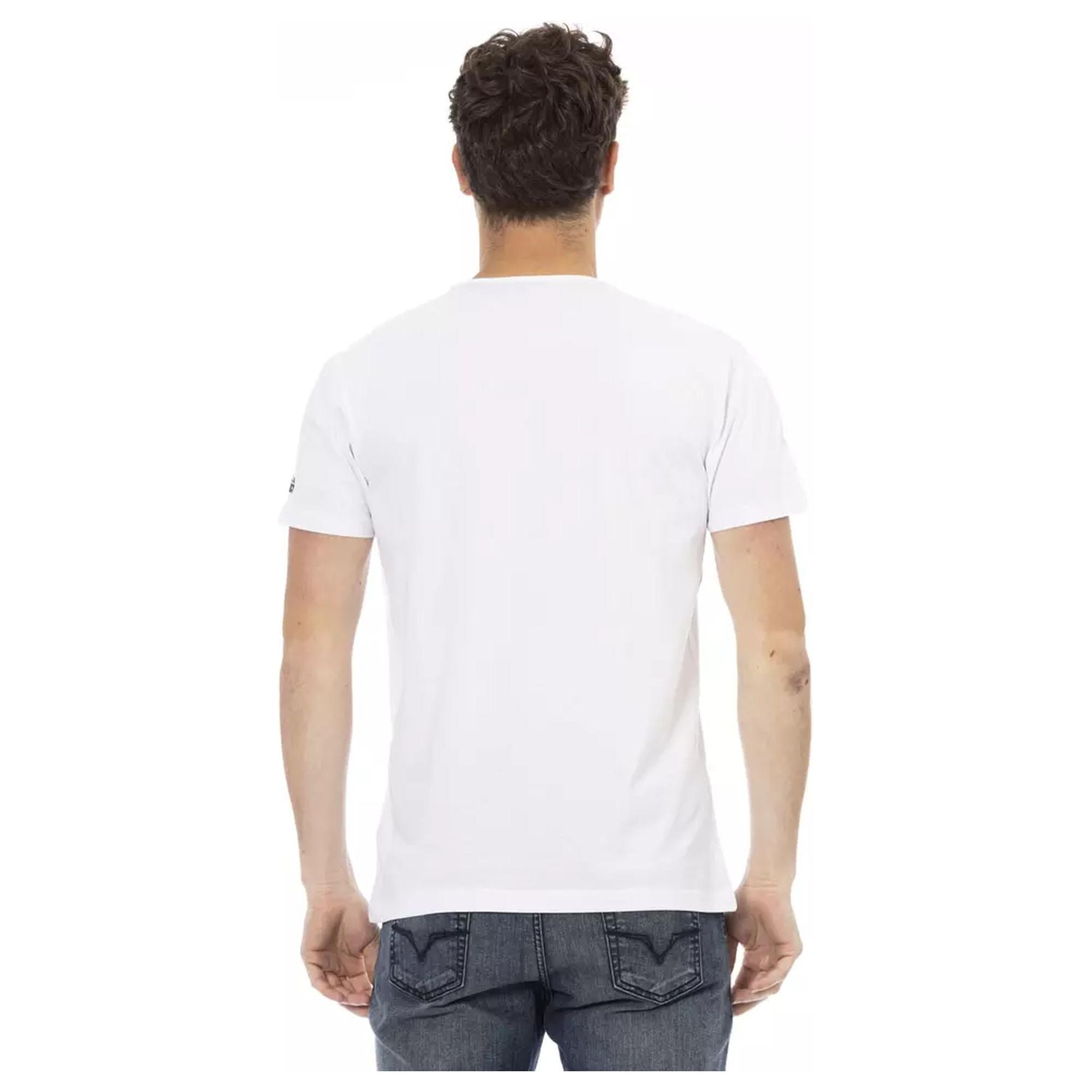 Short Sleeve T-shirt with Front Print 2XL Men