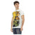 Short Sleeve T-shirt with Front Print 2XL Men