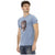 Short Sleeve T-shirt with Front Print 2XL Men