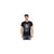 Short Sleeve Round Neck T-Shirt with Front Print M Men