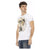 Short Sleeve T-shirt with Front Print 3XL Men