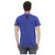 Short Sleeve V-Neck T-shirt with Front Print S Men