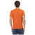 Short Sleeve V-Neck T-Shirt with Front Print S Men