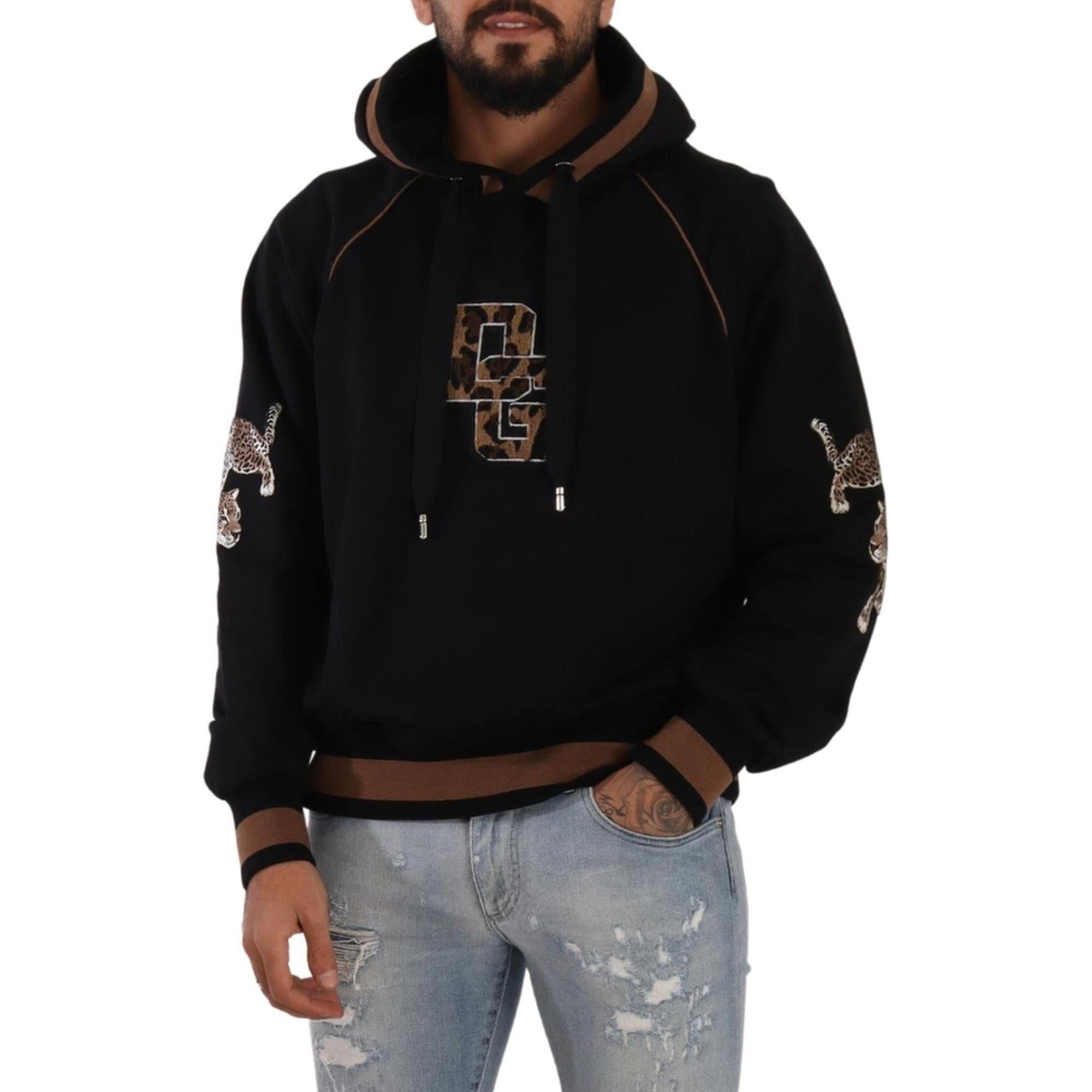 Stunning Dolce & Gabbana Pullover Hooded Sweatshirt