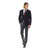 Classic Lapel Jacket with 2 Buttons and Front Flap Pockets 58 IT Men