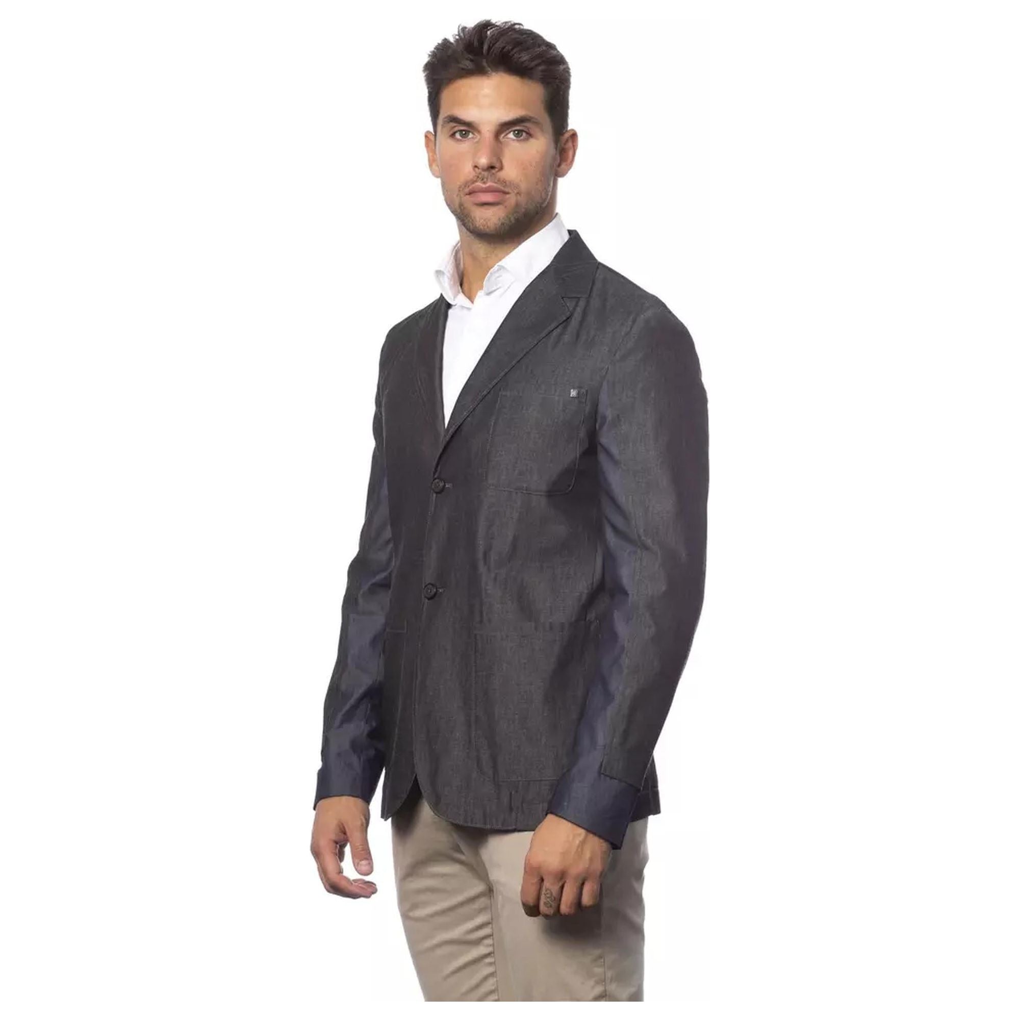 Structured Wool Blend Blazer 50 IT Men