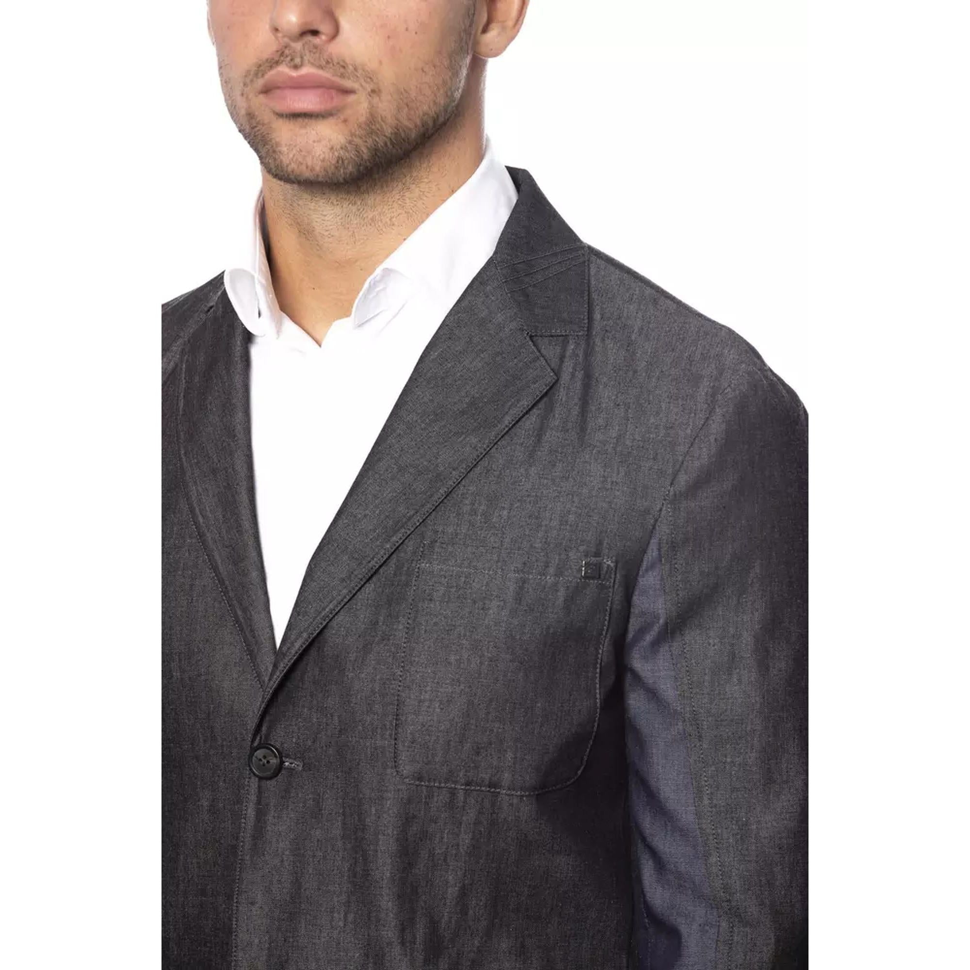 Structured Wool Blend Blazer 50 IT Men