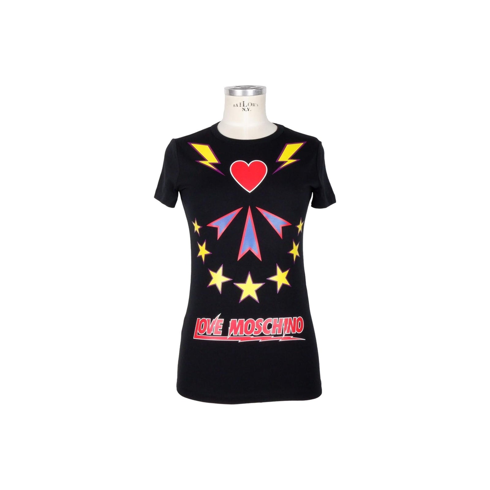 Colorful Prints Love Moschino T-Shirt