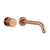 2020 shower Bath Burnished rose gold Gold Progressive Brass wall mixer tap faucet