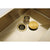 2022 Brushed brass gold Copper Gunmetal single long bowl drainer stainless steel 304 kitchen sink