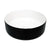 2023 Matte Black matte white matte Pink Green Gold Copper Round 360 mm Dia top counter basin porcelain sink