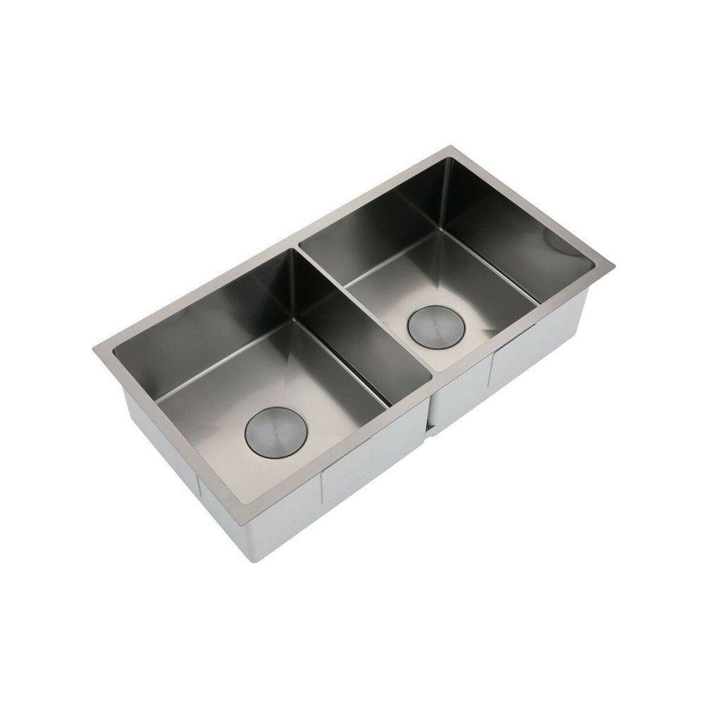 2023 Burnished Brass Gold stainless steel 304 double bowl kitchen sink