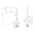 2023 Brushed Brass Gold L shape 3 way filter water kitchen mixer tap faucet Stainless steel Made PVD plated