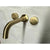 2021 New Burnished Gold Brushed Brass mixer WaterMark WELS round taps wall faucet basin