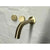 2021 New Burnished Gold Brushed Brass mixer WaterMark WELS round taps wall faucet basin