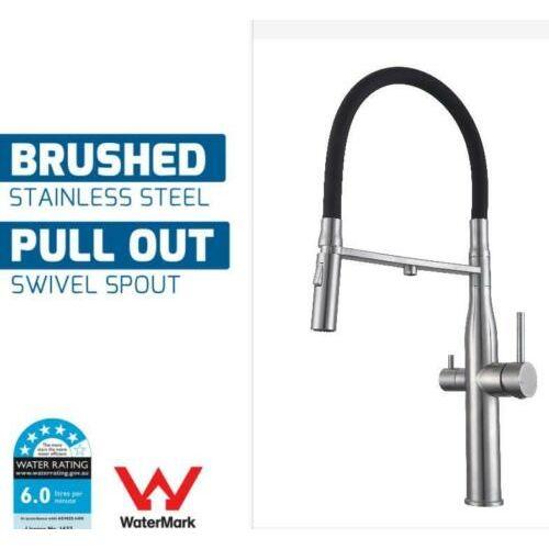 2022 WELS Kitchen Mixer brushed Copper Pull Out Spray 3 way filter Faucet s/s 304 Tap