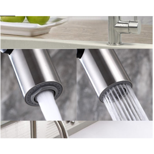 2023 Brushed Nickel Pull out Kitchen tap solid stainless steel made