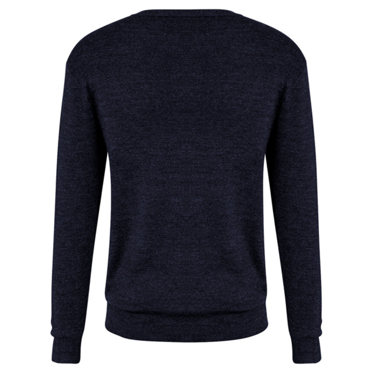 Mens Advatex Varesa Wool Pullover Jumper Cardigan - Navy - L