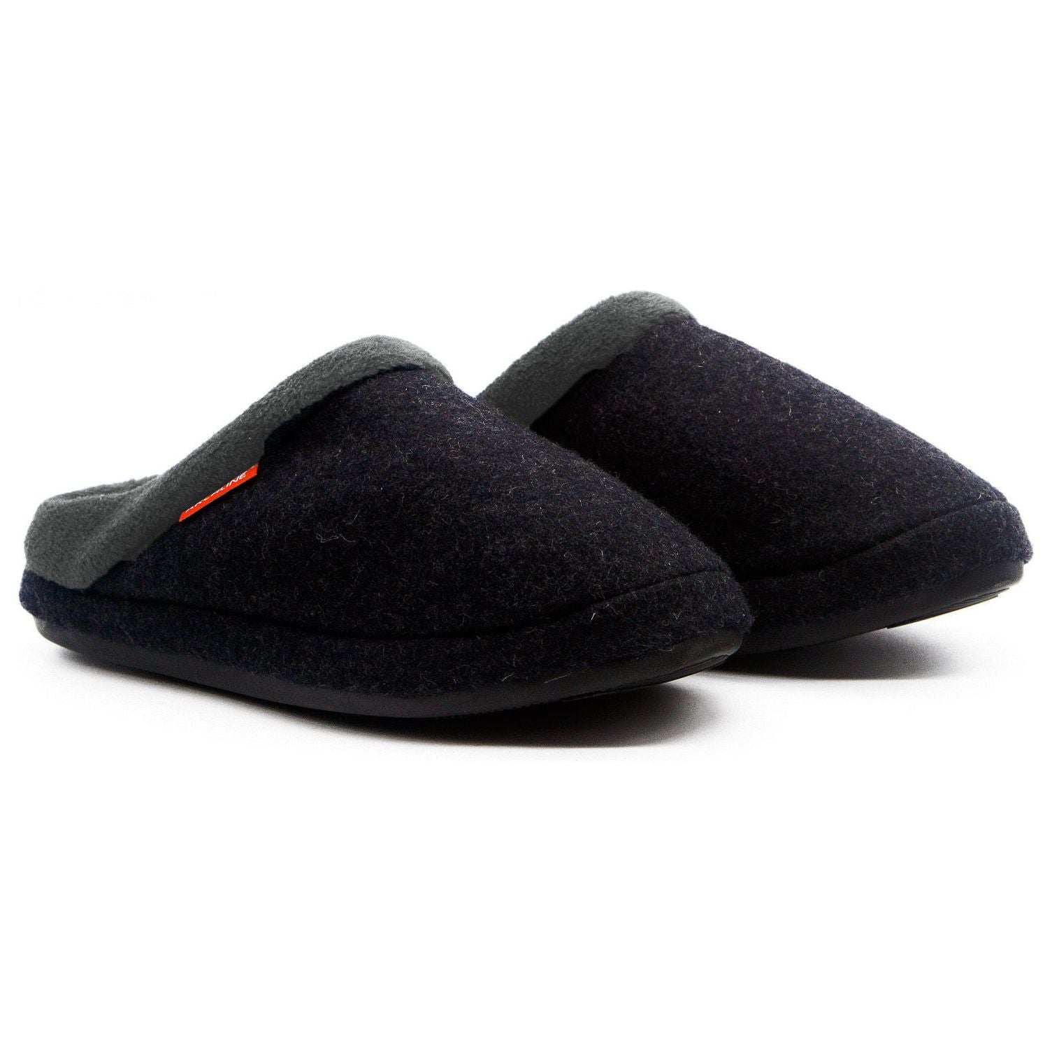 ARCHLINE Orthotic Slippers Slip On Arch Scuffs Orthopedic Moccasins - Charcoal Marle - EUR 45