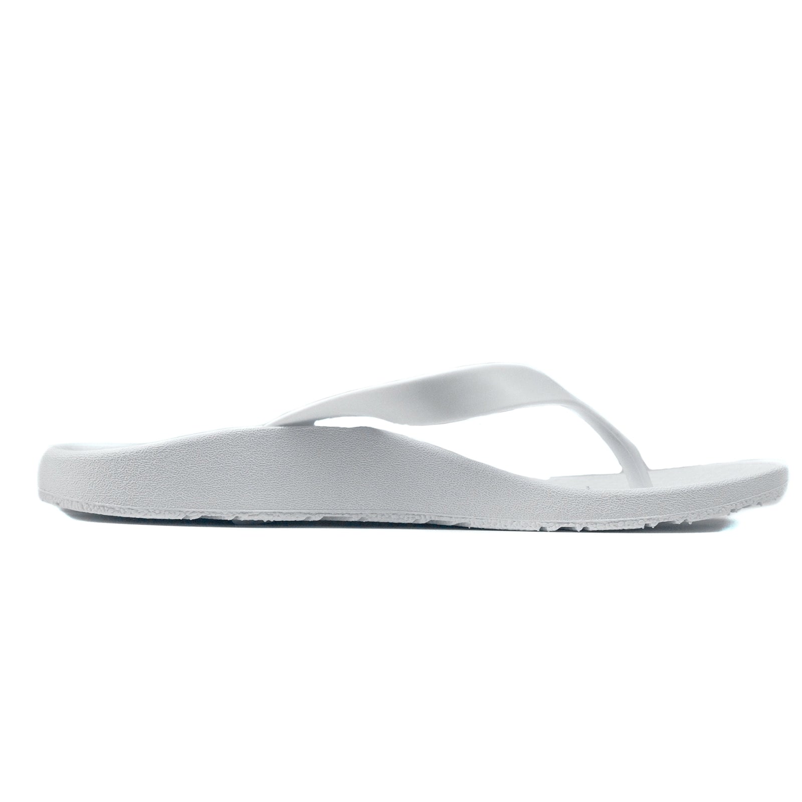 ARCHLINE Orthotic Thongs Arch Support Shoes Footwear Flip Flops Orthopedic - White/White - EUR 35