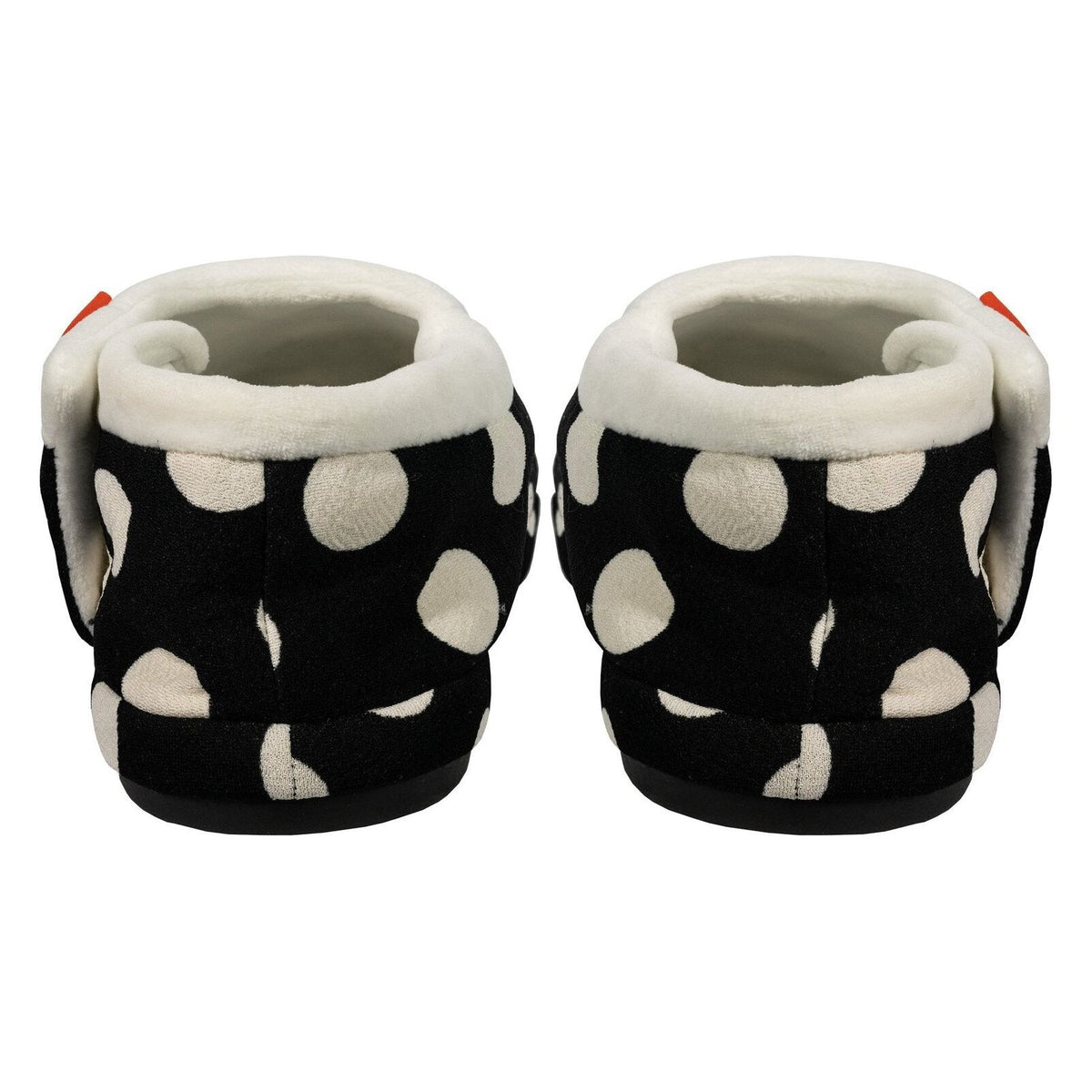 ARCHLINE Orthotic Slippers CLOSED Arch Scuffs Pain Moccasins Relief - Black/White Polka Dots - EUR 37 (Womens 6 US)